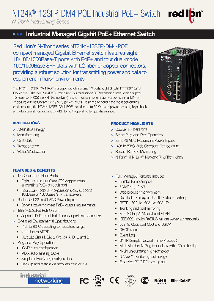 NT24K-12SFP-DM4-POE_8897433.PDF Datasheet