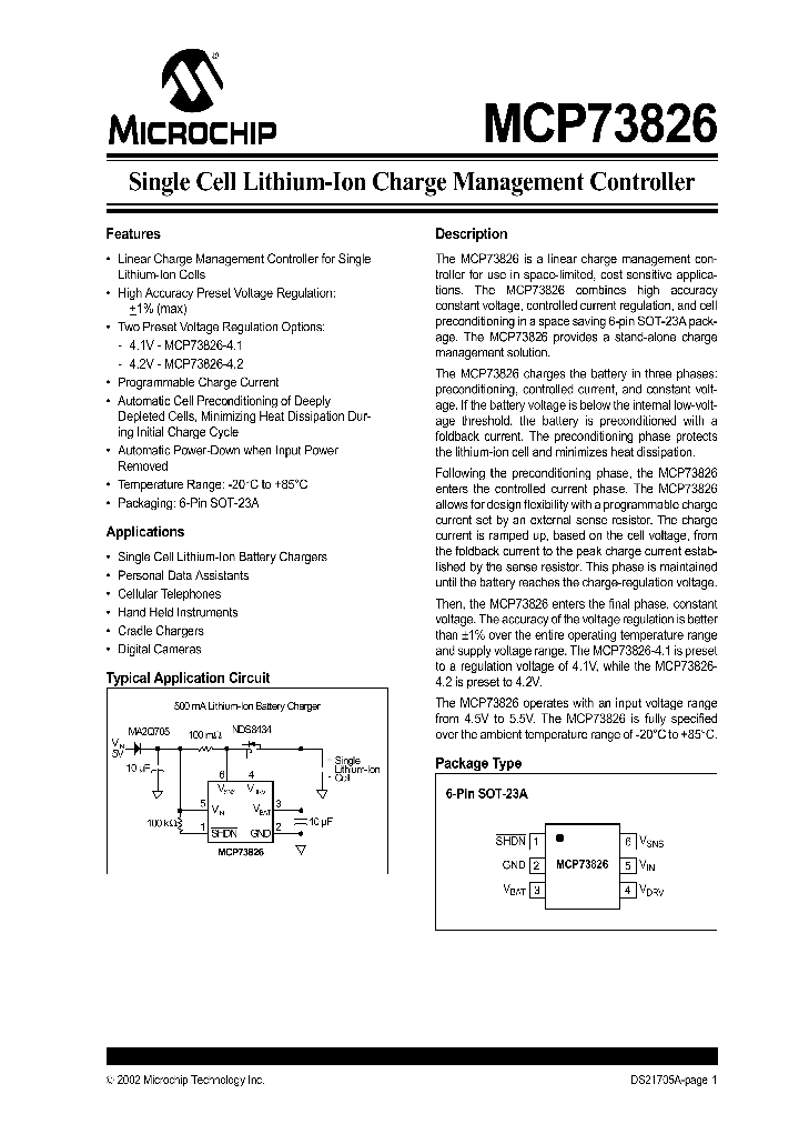 MCP73826-42VCHTR_8897475.PDF Datasheet