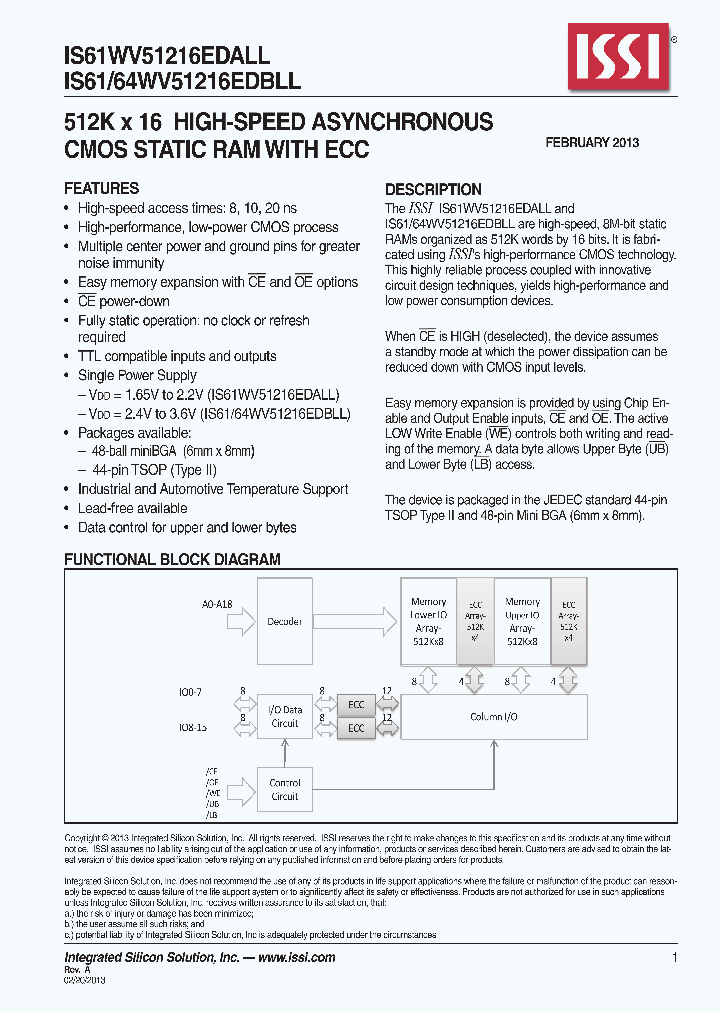 IS61WV51216EDALL_8898932.PDF Datasheet