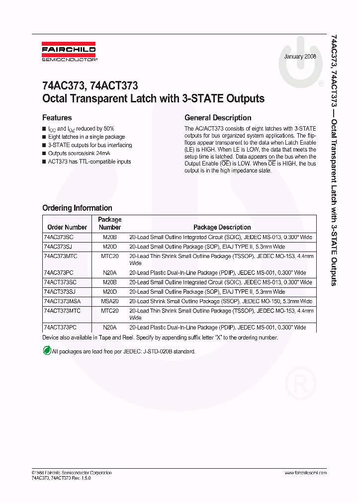 74AC373SC_8899075.PDF Datasheet