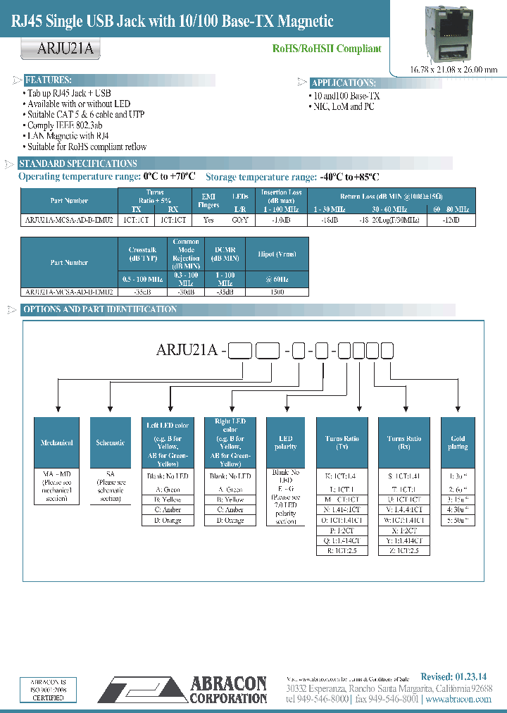 ARJU21A-MCSA-AD-B-EMU2_8905072.PDF Datasheet