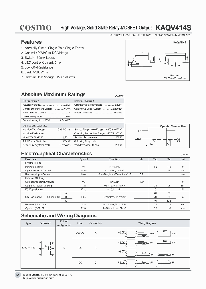 KAQV414S_8905961.PDF Datasheet