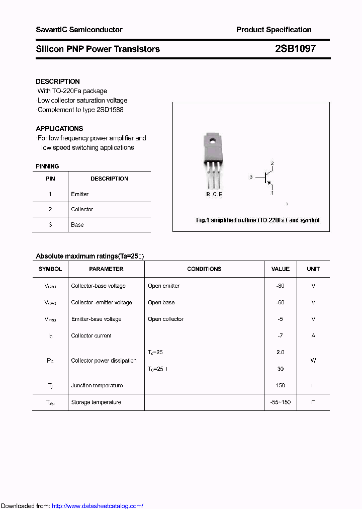 2SB1097_8907777.PDF Datasheet