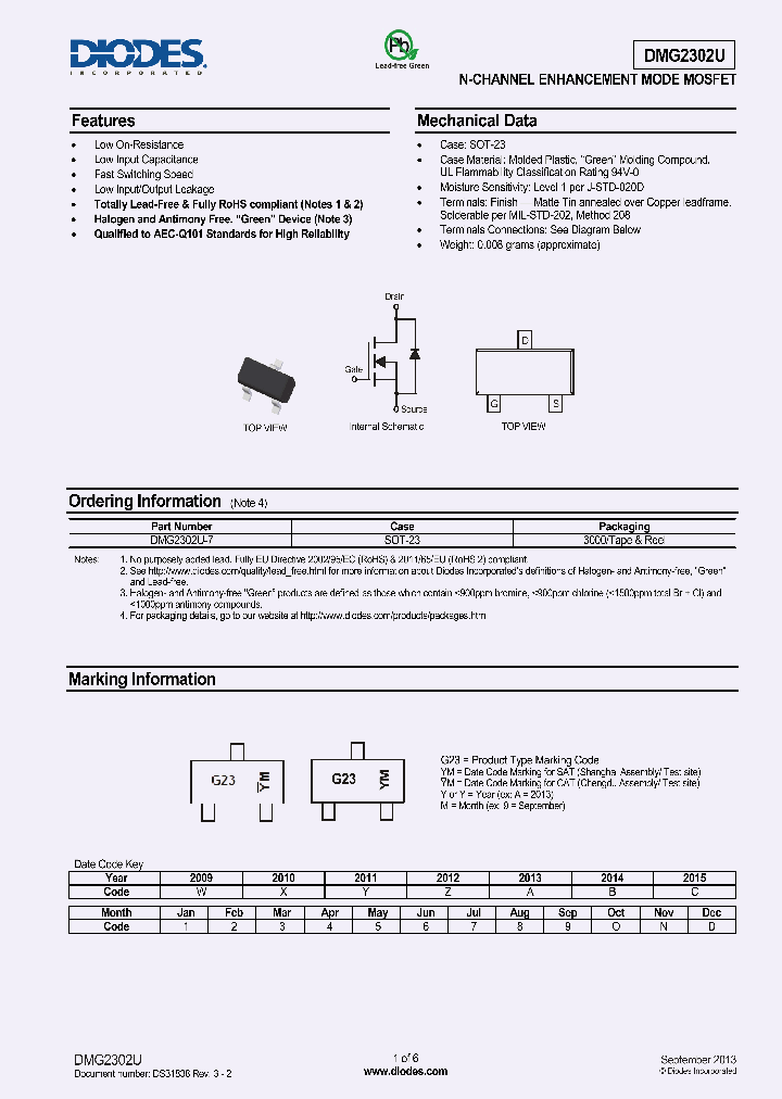 DMG2302U-15_8912118.PDF Datasheet