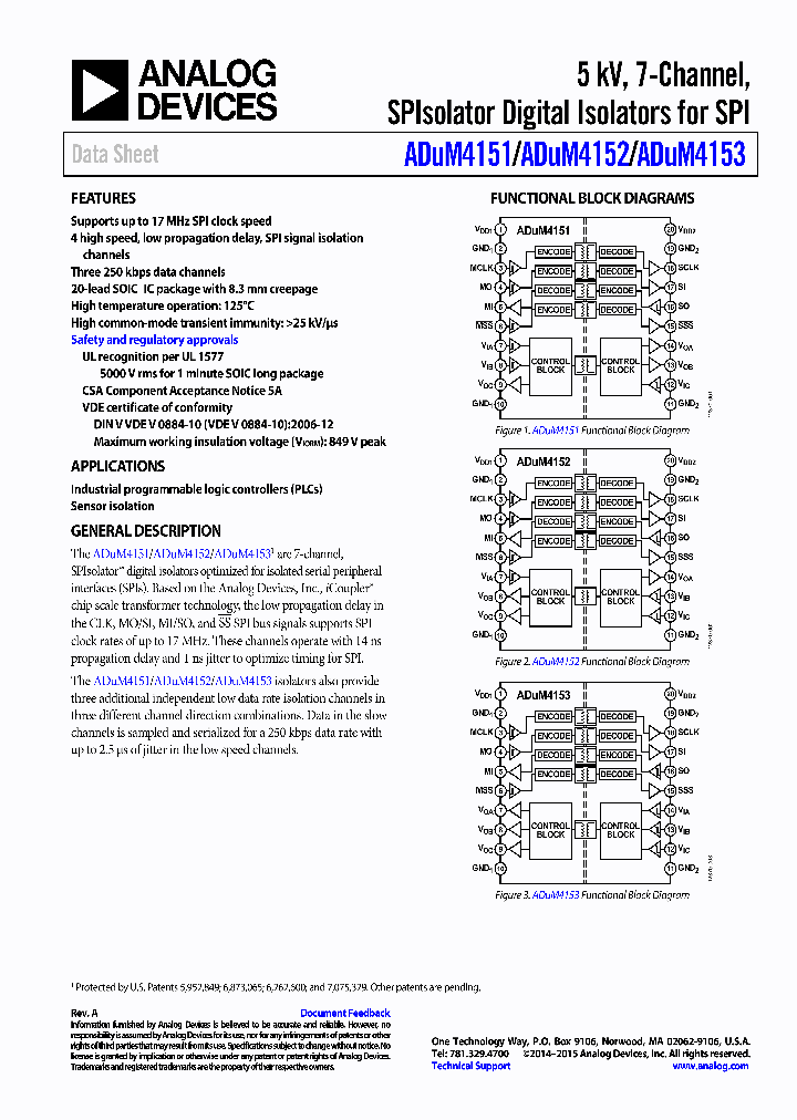 ADUM4151BRIZ_8918511.PDF Datasheet