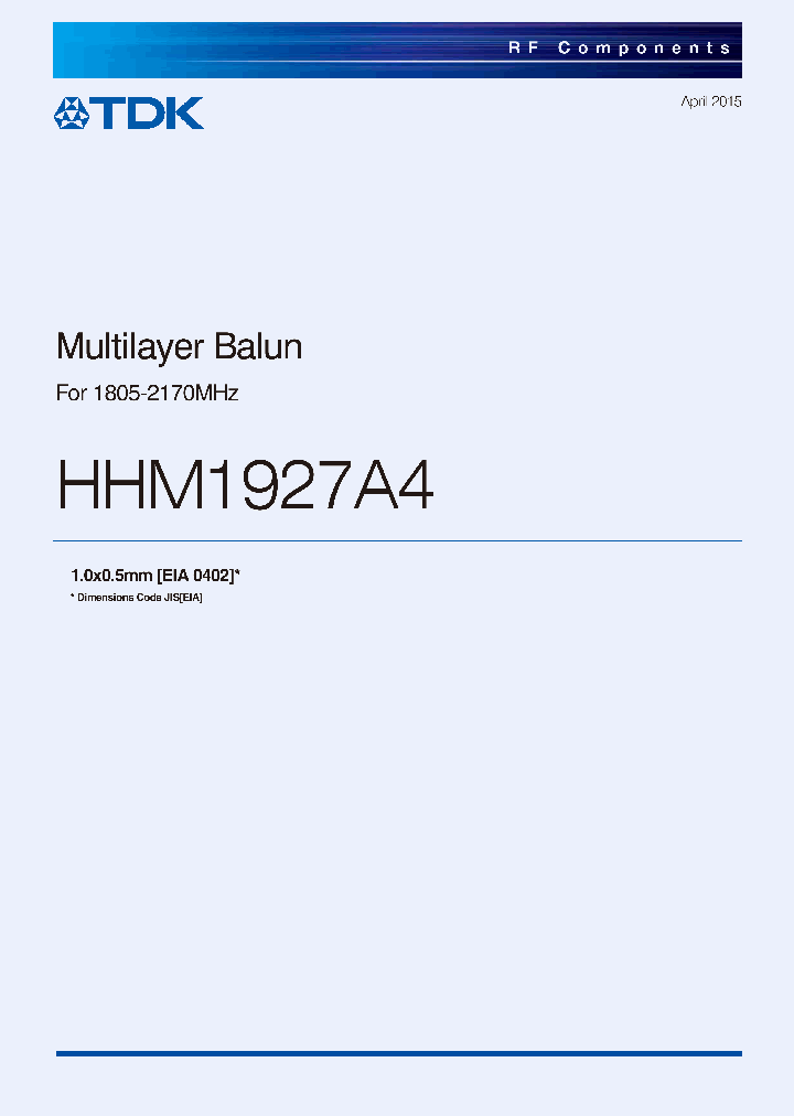 HHM1927A4_8918915.PDF Datasheet