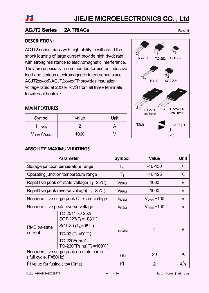 ACJT210-10F_8921490.PDF Datasheet