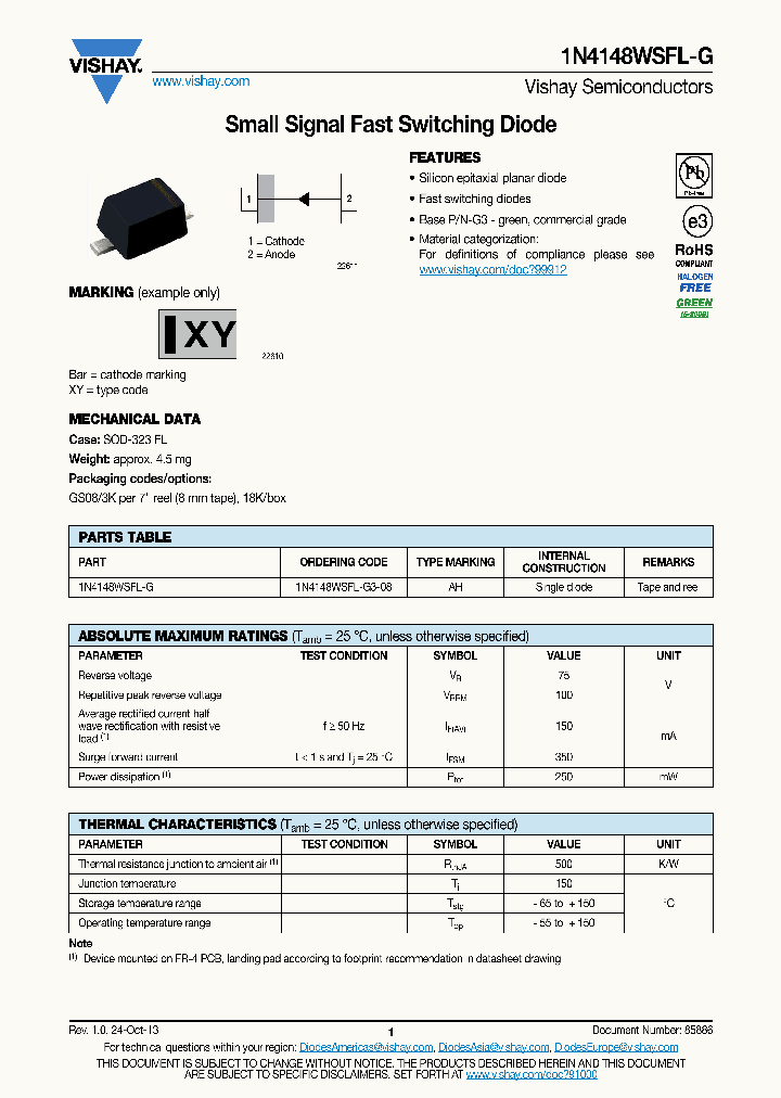 1N4148WSFL-G_8927793.PDF Datasheet