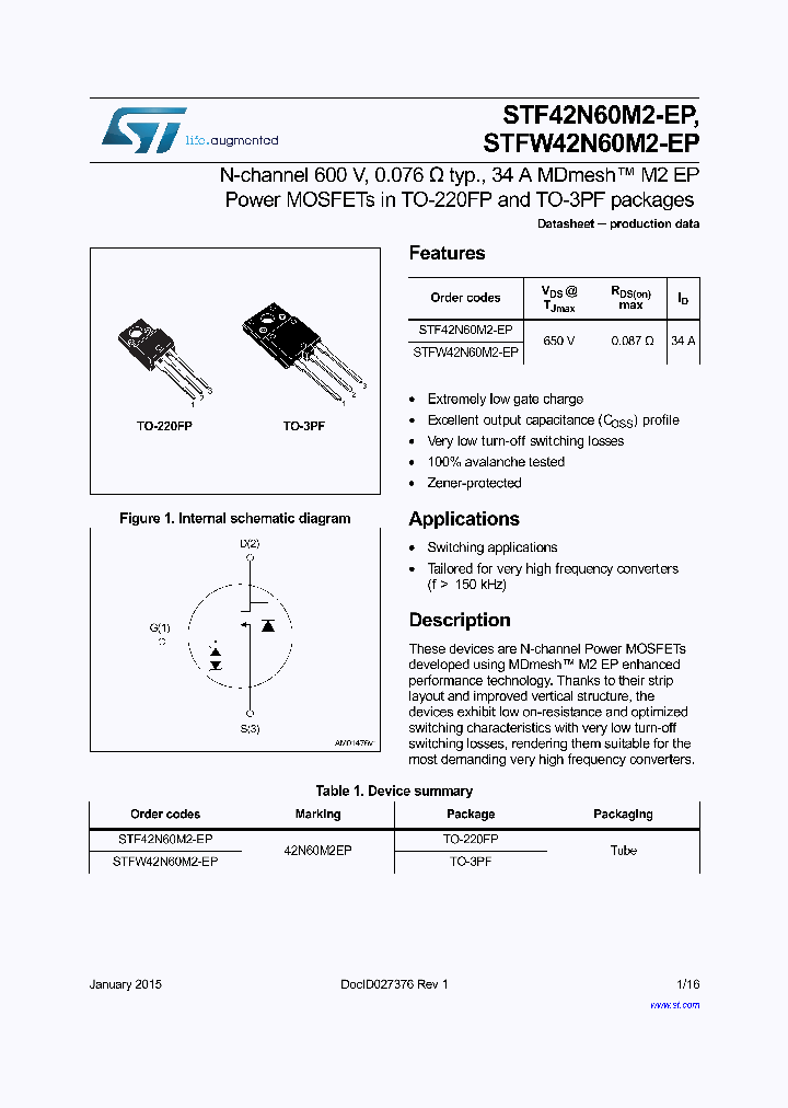 STF42N60M2-EP_8930501.PDF Datasheet