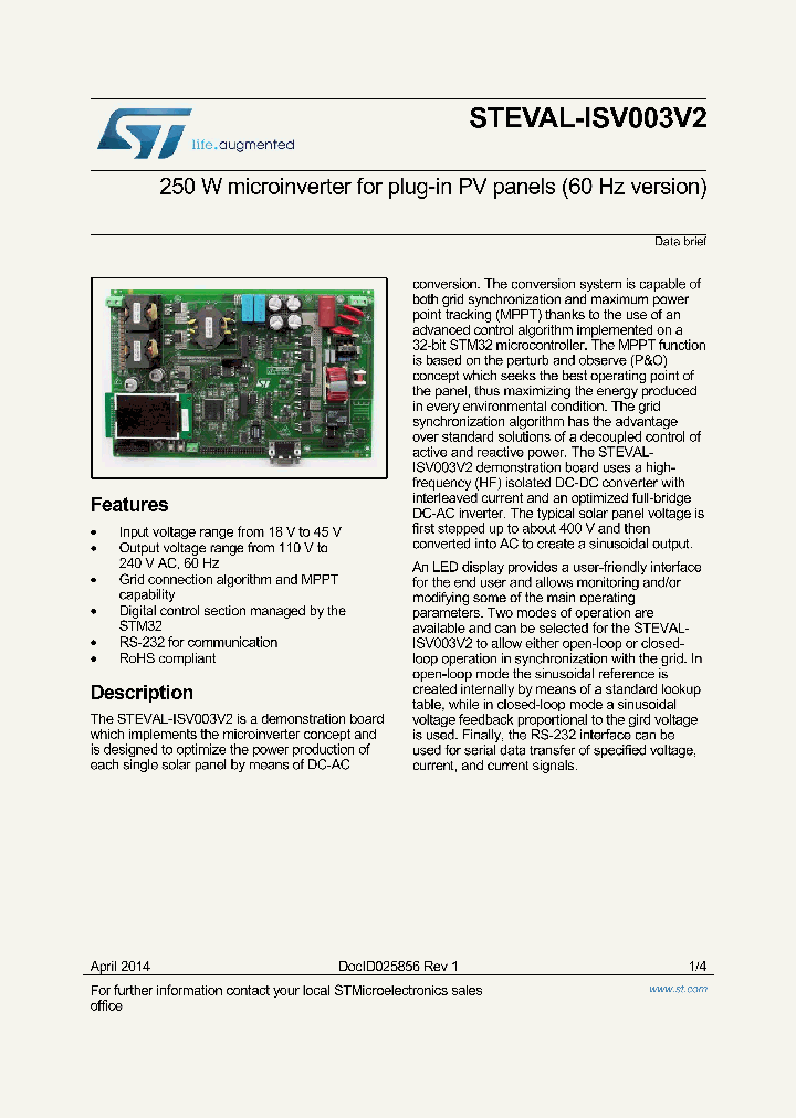 STEVAL-ISV003V2_8930993.PDF Datasheet