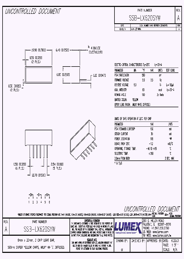 SSB-LX620SYW_8931834.PDF Datasheet