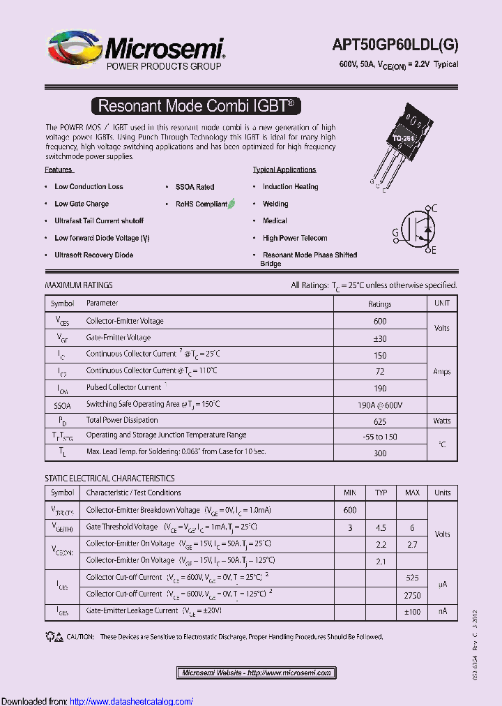 APT50GP60LDLG_8938471.PDF Datasheet