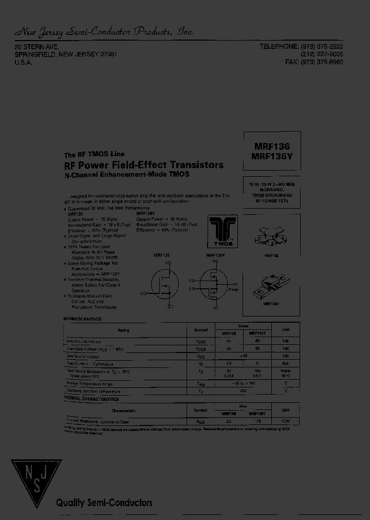 MRF136Y_8939491.PDF Datasheet