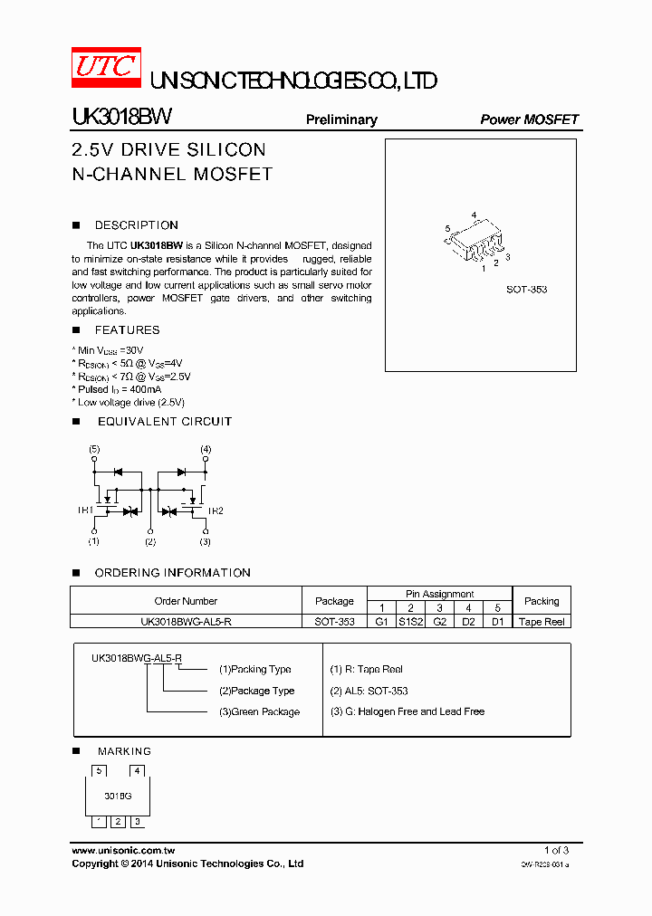 UK3018BWG-AL5-R_8942295.PDF Datasheet