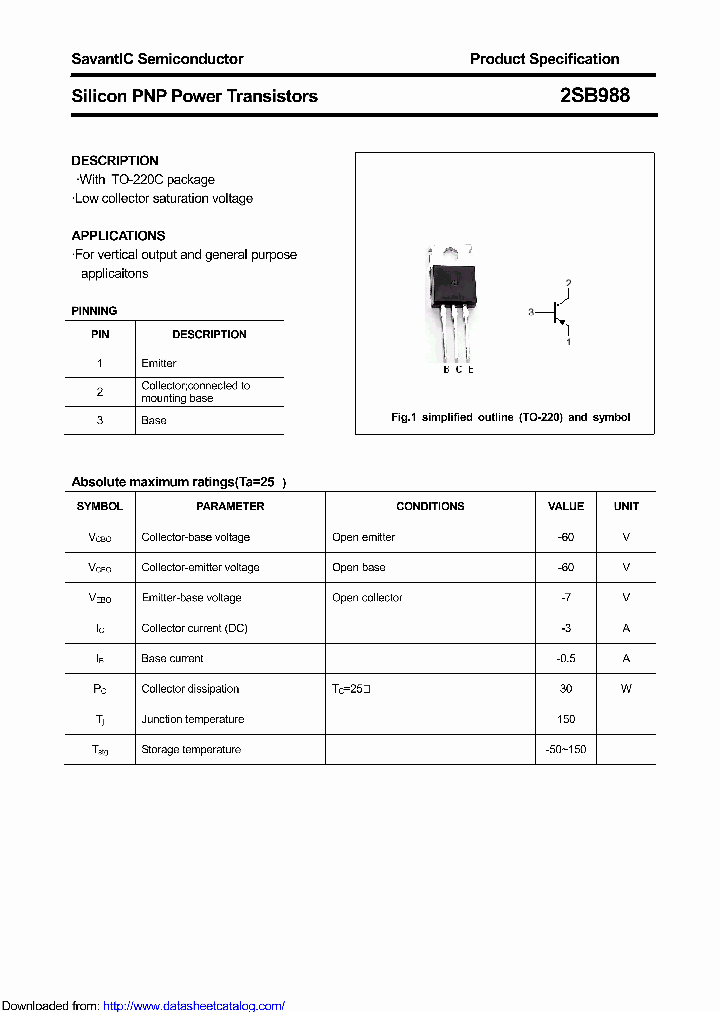 2SB988_8944163.PDF Datasheet