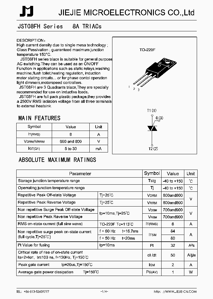 JST08FH_8945886.PDF Datasheet