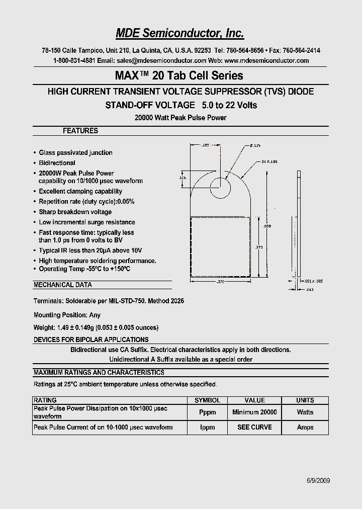 MAX20TABCELL_8946998.PDF Datasheet