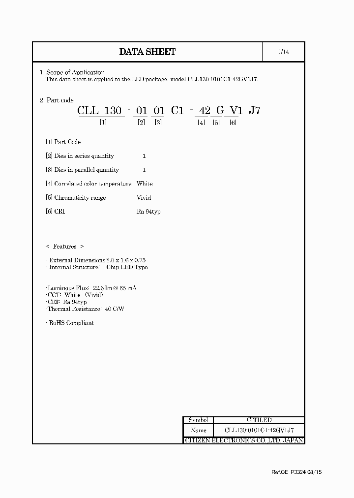 CLL130-0101C1-42GV1J7_8947299.PDF Datasheet