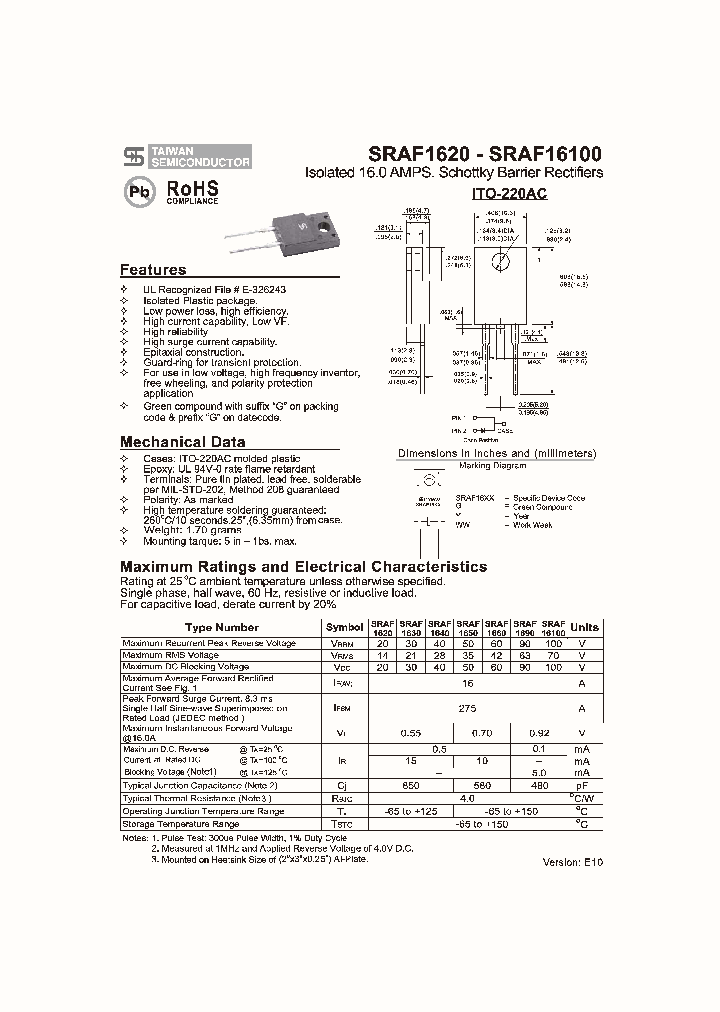 SRAF1690_8948356.PDF Datasheet