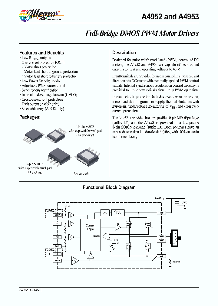 A4952_8961761.PDF Datasheet