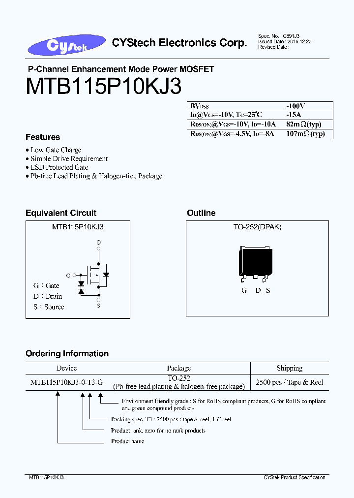 MTB115P10KJ3_8962819.PDF Datasheet