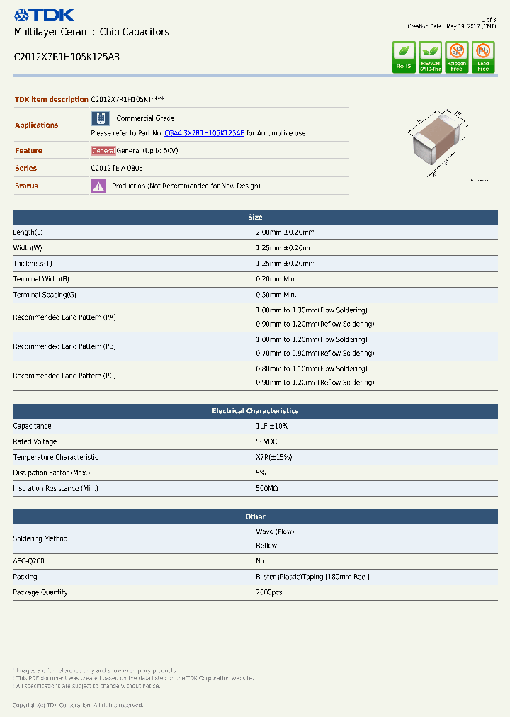 C2012X7R1H105K125AB-17_8963696.PDF Datasheet