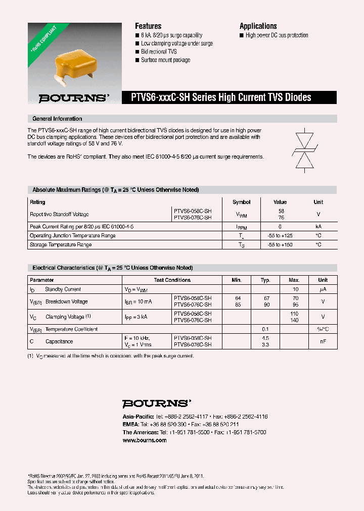 PTVS6-058C-SH_8966674.PDF Datasheet