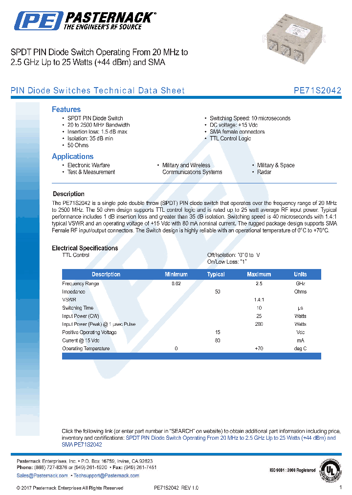 PE71S2042_8967202.PDF Datasheet