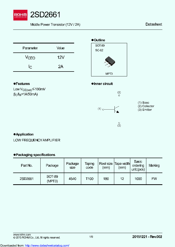 2SD2661T100_8971943.PDF Datasheet