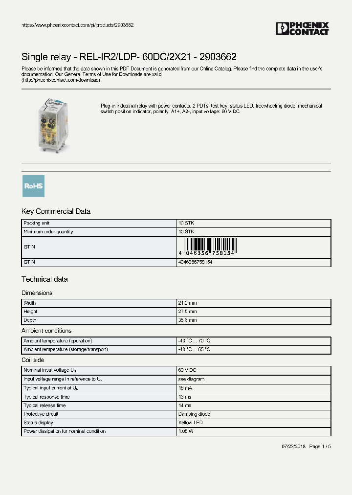 REL-IR2-LDP-60DC_8975751.PDF Datasheet