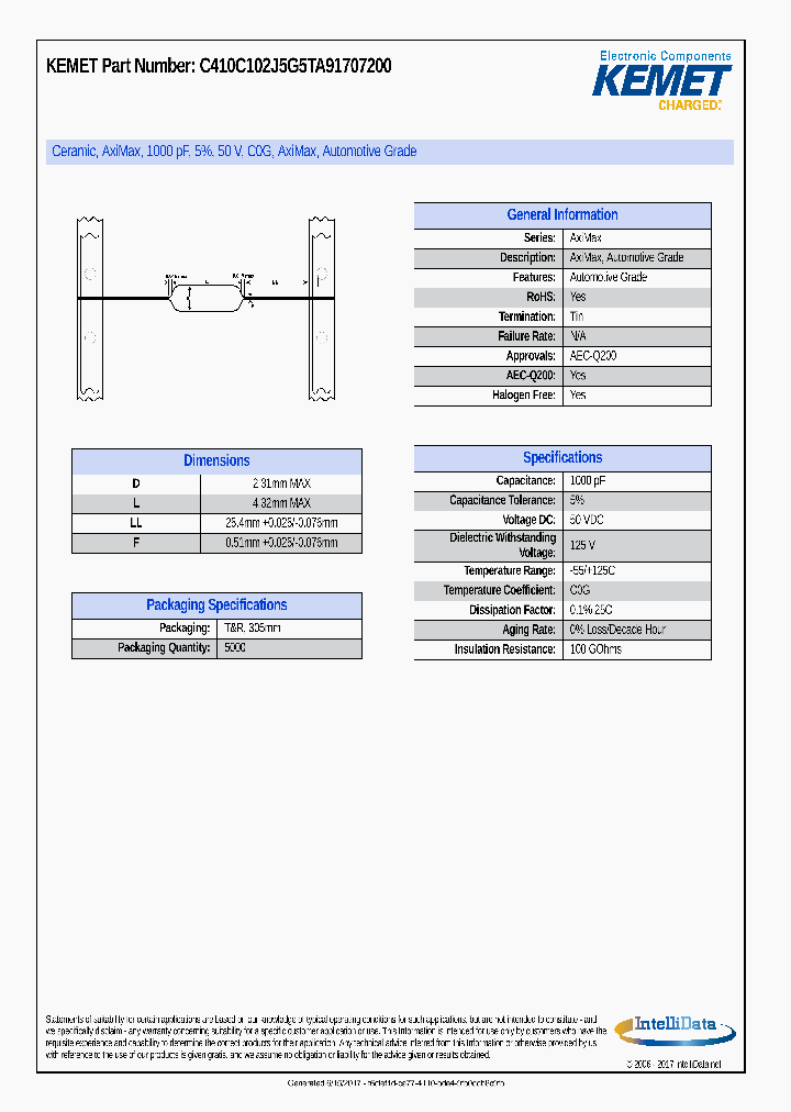 C410C102J5G5TA91707200_8975467.PDF Datasheet