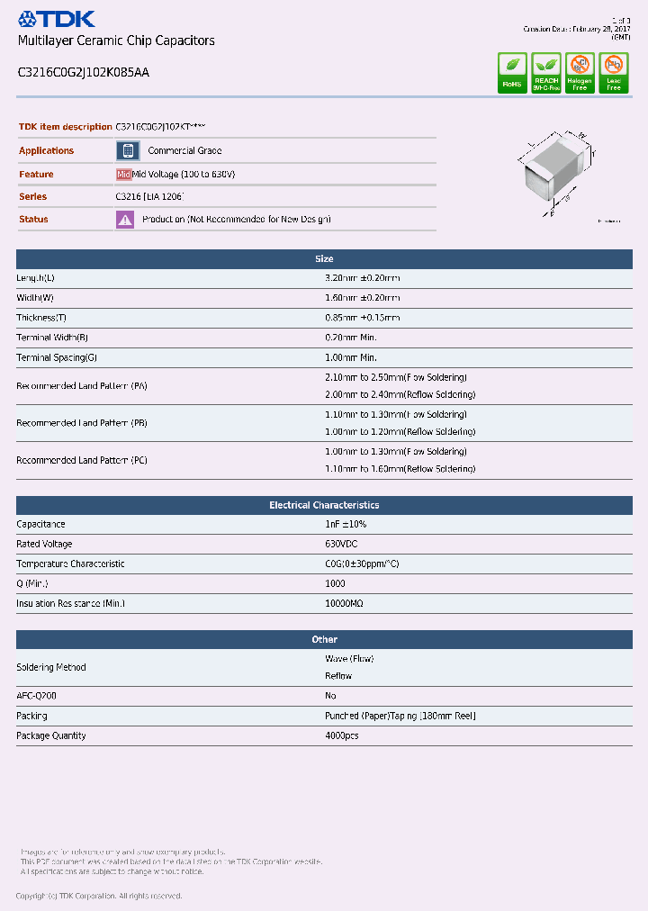 C3216C0G2J102K085AA-17_8977122.PDF Datasheet