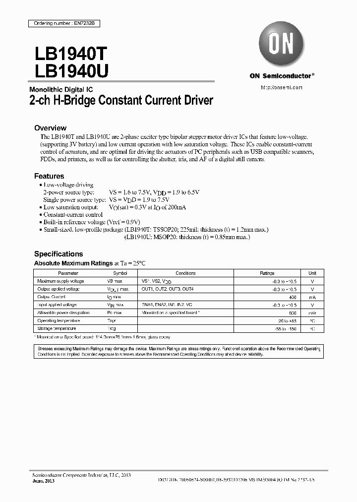 LB1940T_8980272.PDF Datasheet