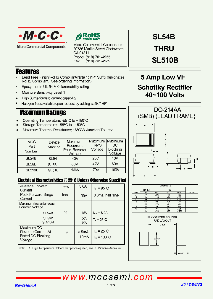 SL54B_8980570.PDF Datasheet