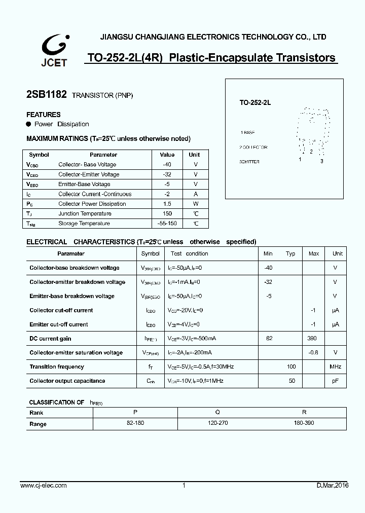 2SB1182_8981154.PDF Datasheet