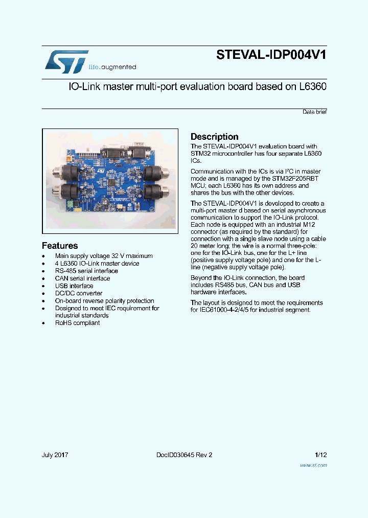 STEVAL-IDP004V1_8989553.PDF Datasheet