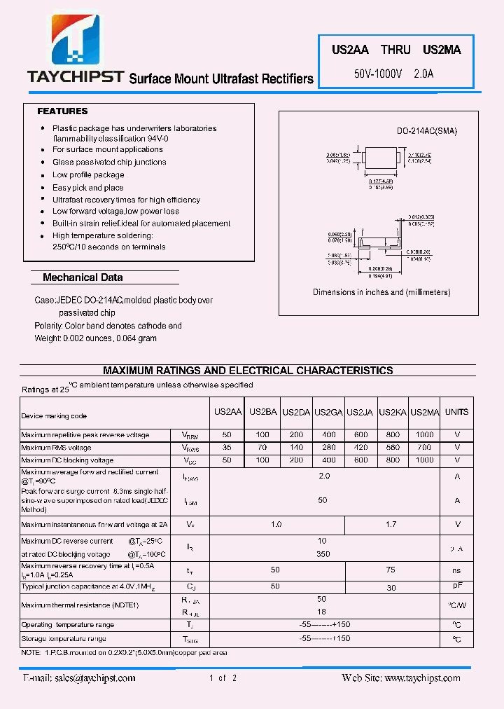 US2AA_8990172.PDF Datasheet