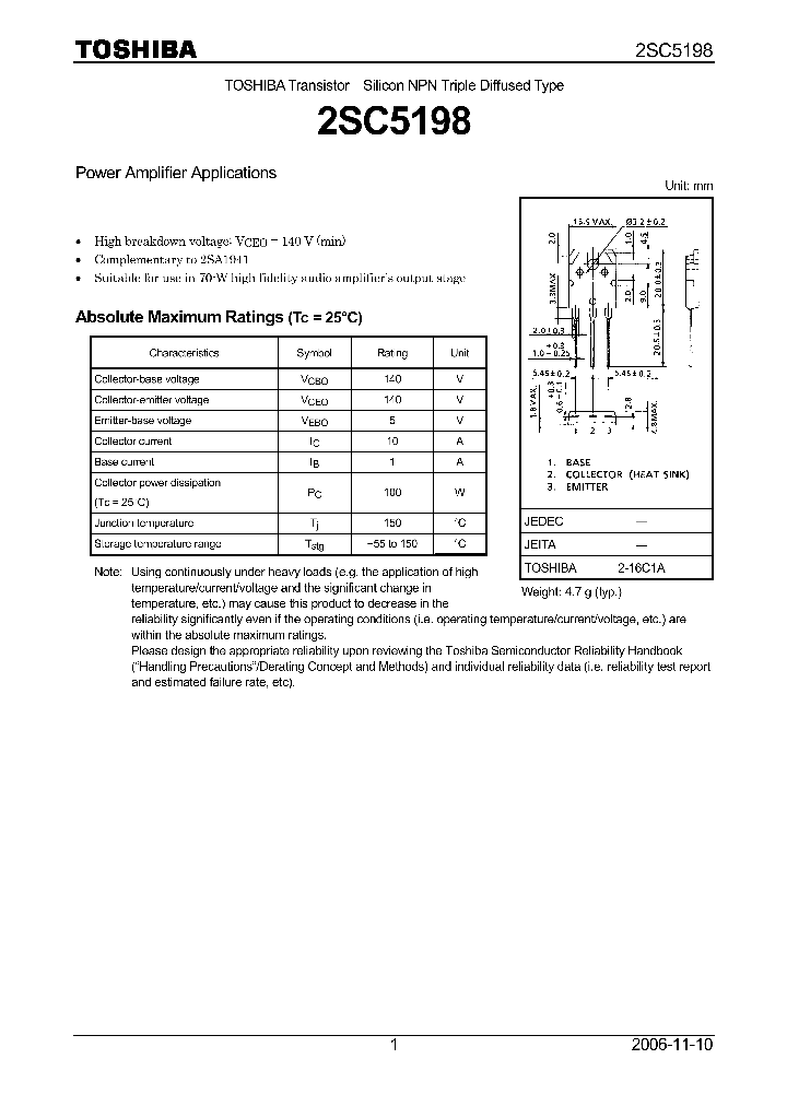 2SC5198_8991700.PDF Datasheet