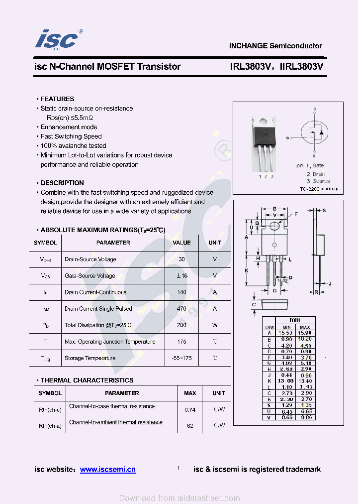 IIRL3803V_8991941.PDF Datasheet