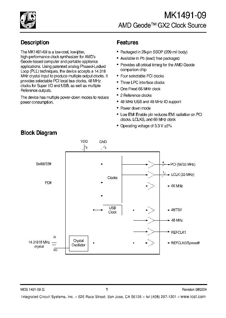 MK1491-09_8993702.PDF Datasheet