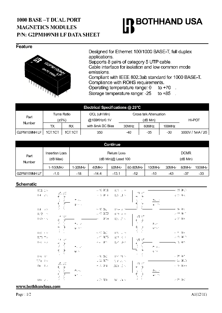 G2PM109NH-LF_8995784.PDF Datasheet
