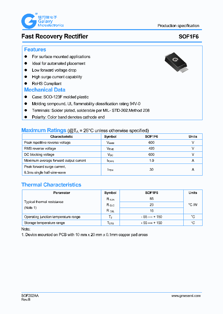 SOF1F6_8998818.PDF Datasheet