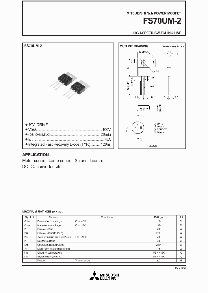 FS70UM-2_8999243.PDF Datasheet