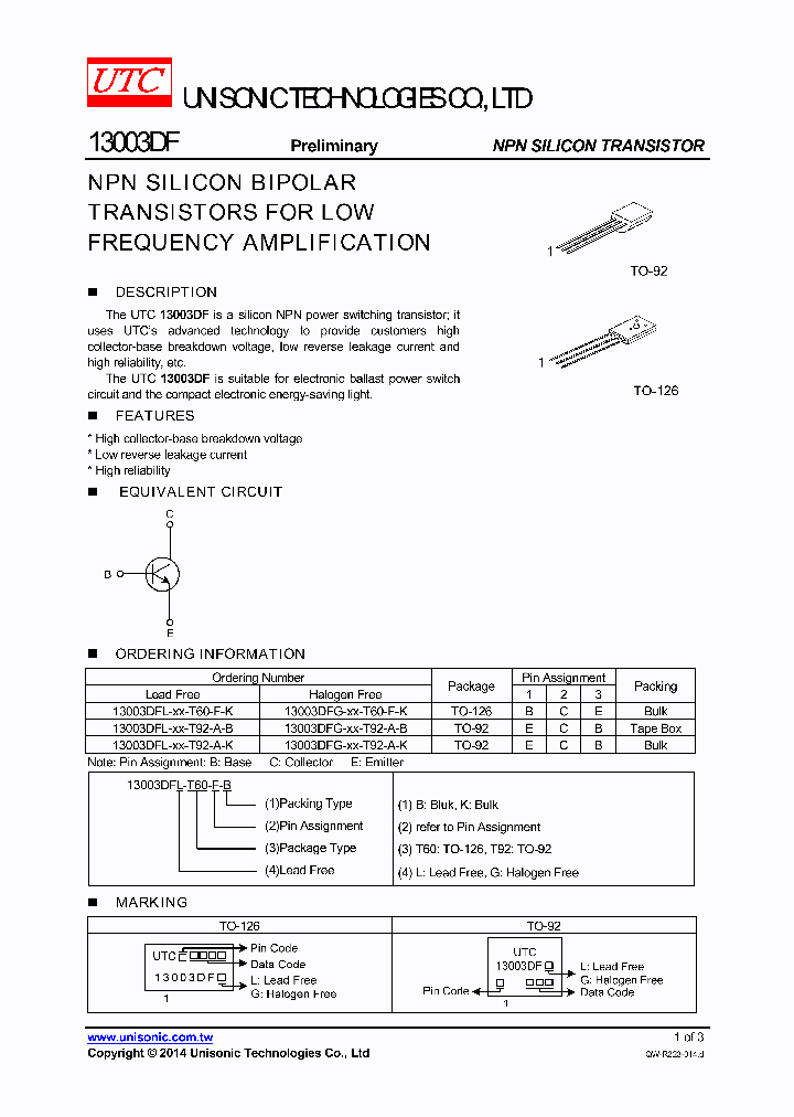 13003DFG-XX-T60-F-K_9004531.PDF Datasheet