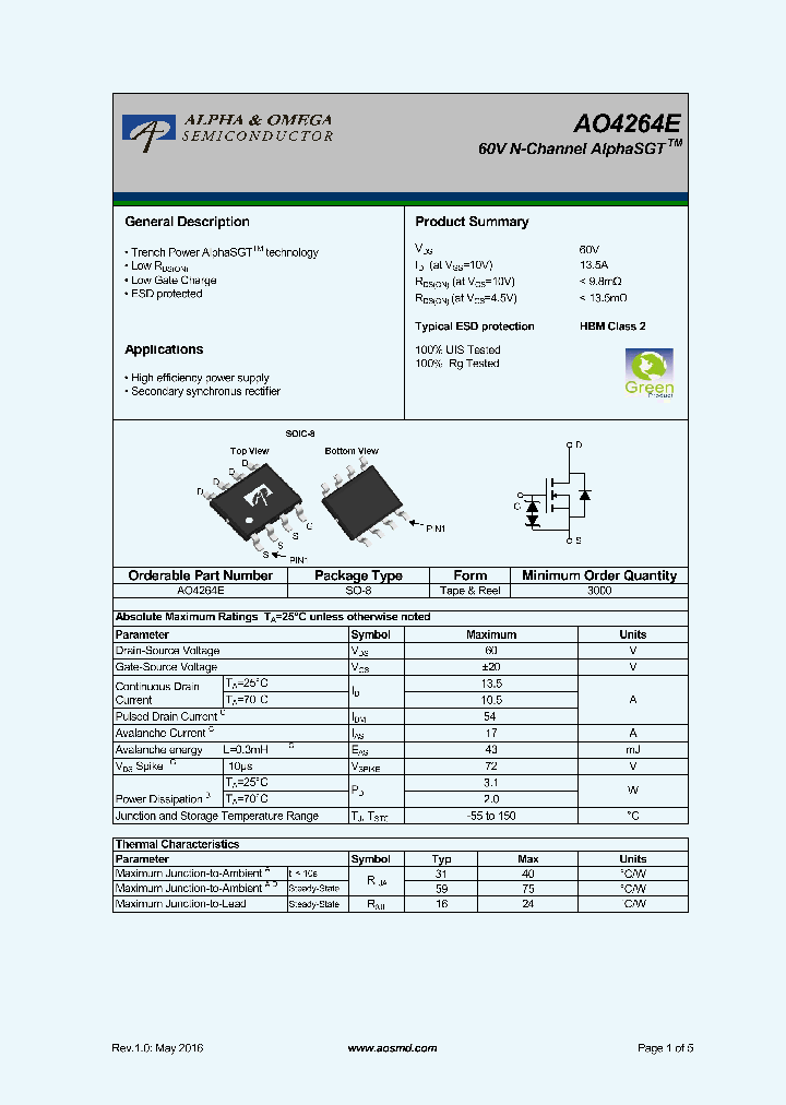 AO4264E_9005725.PDF Datasheet