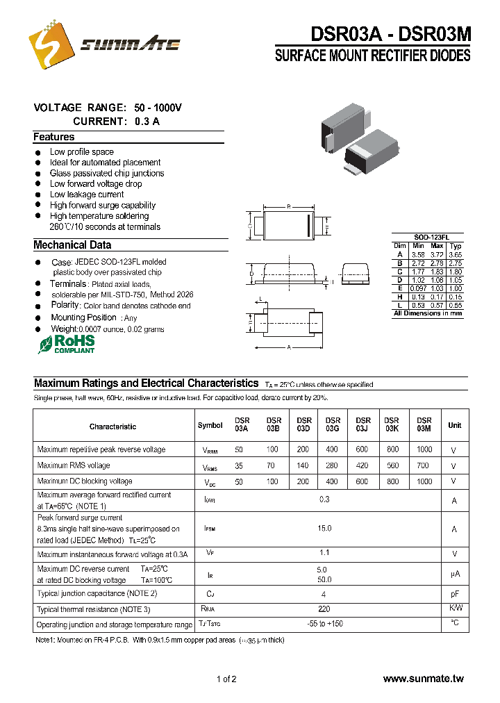 DSR03A_9006297.PDF Datasheet