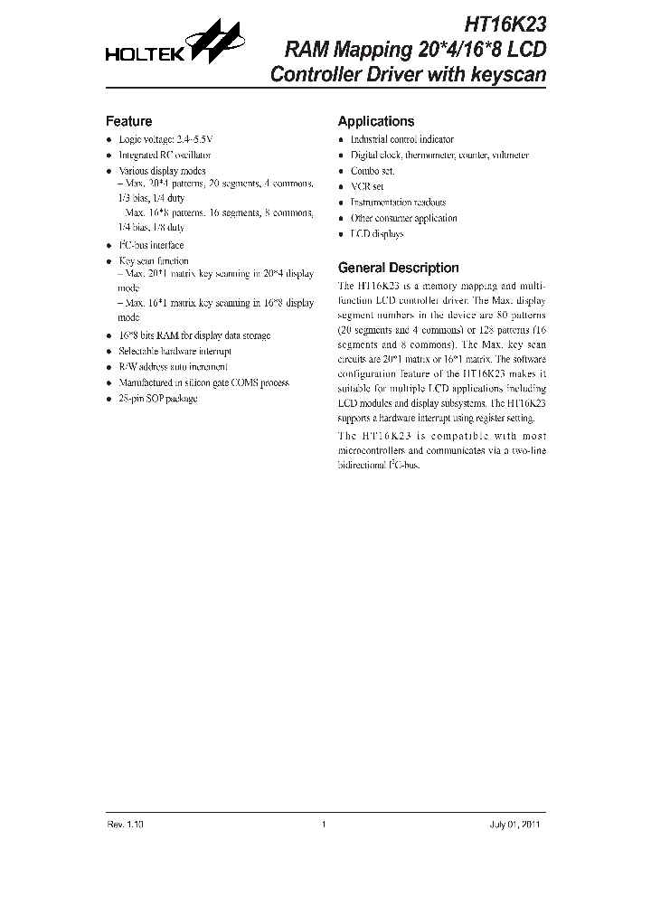 HT16K23_9006343.PDF Datasheet