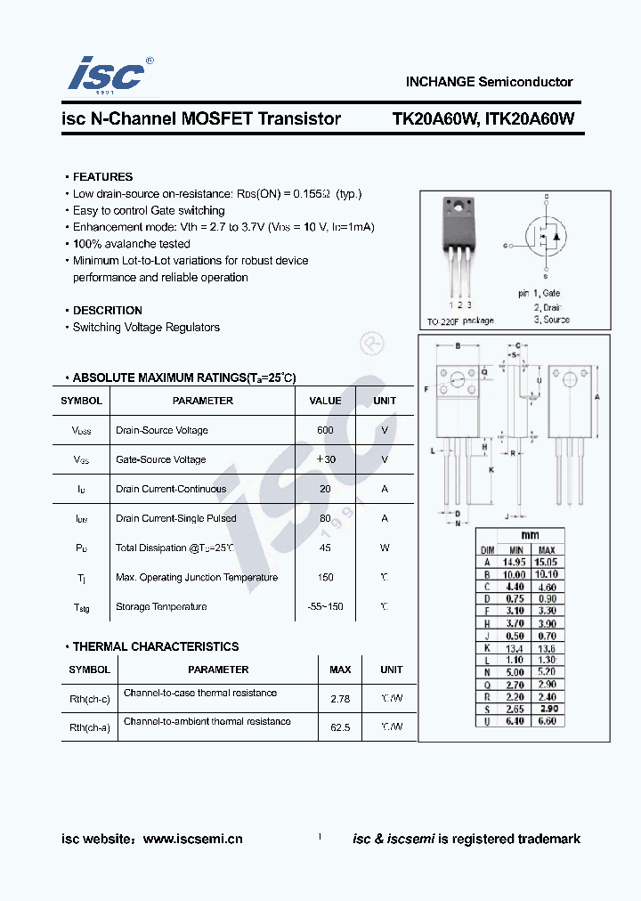 TK20A60W_9006734.PDF Datasheet