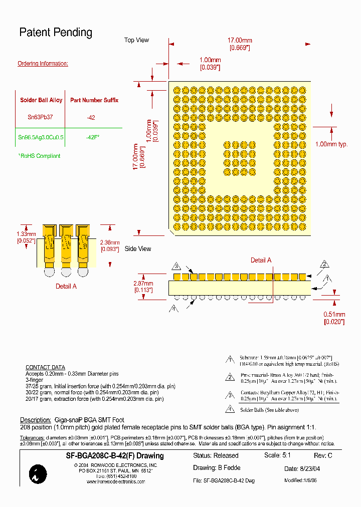 SF-BGA208C-B-42_9008242.PDF Datasheet