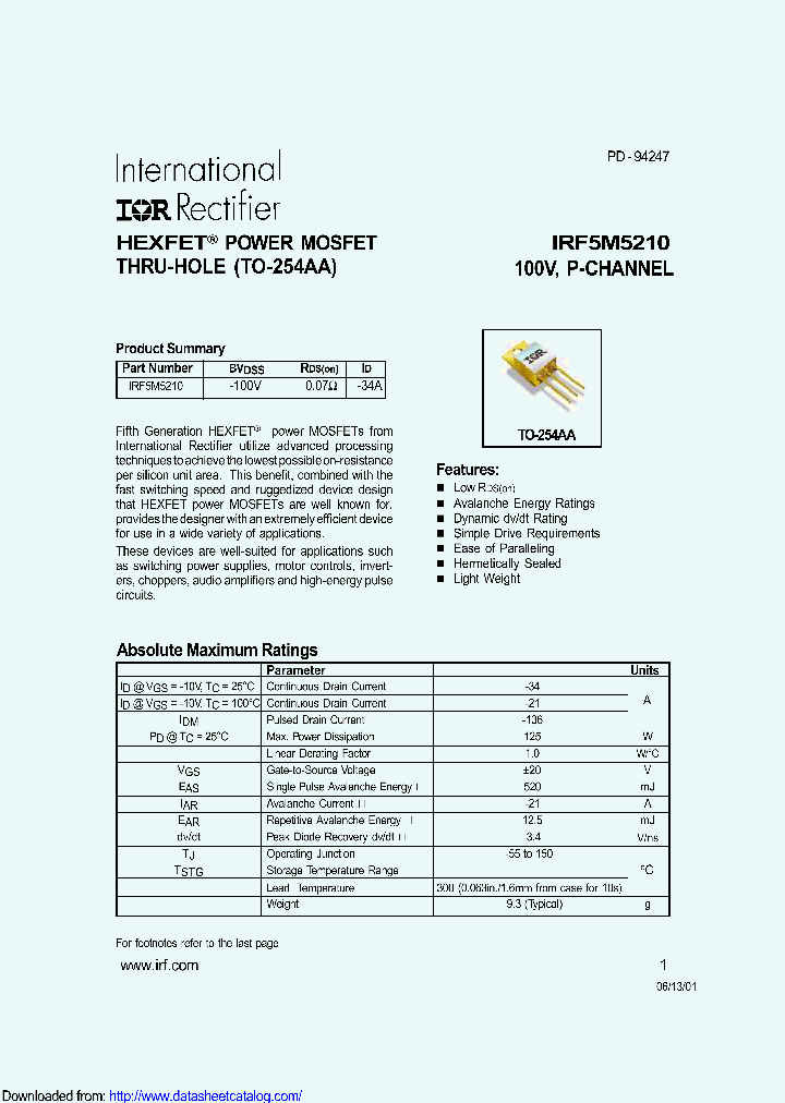 IRF5M5210SCS_9008467.PDF Datasheet